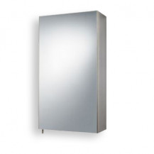 Narrow Bathroom Cabinets Betterbathrooms Stainless Steel Mirrored Single Door Cabinet 550 H 300 W 140