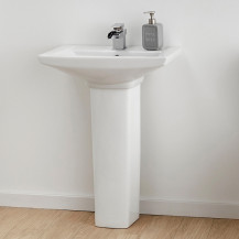 Contemporary Basins Wash Better Bathrooms Modena 50 Basin Pedestal