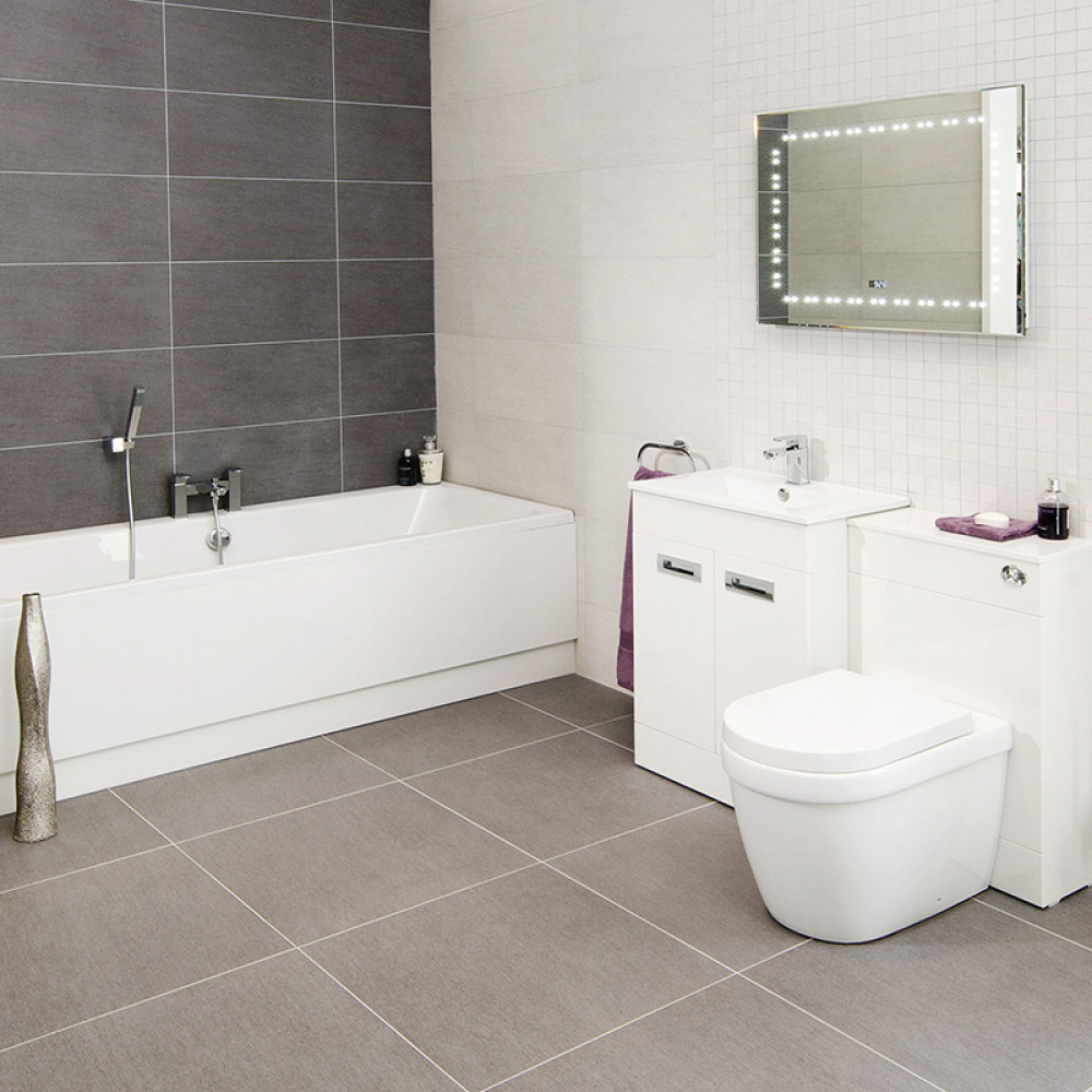 Quattro Titanium Wall/Floor Tile