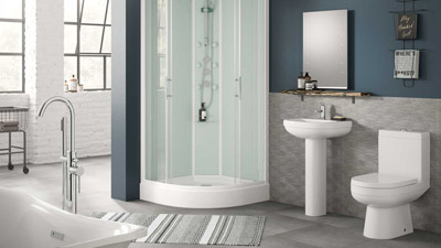 Complete Shower Enclosure Bathroom Suite Packages Aqualine Shower Cabin Complete Bathroom Suite