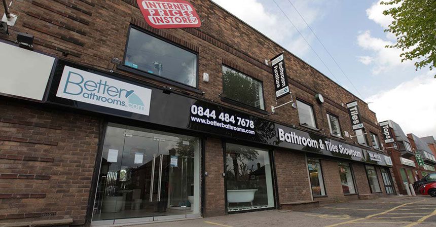 Better Bathrooms Warrington Showroom